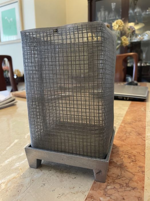 Objecto decorativo - suporte para vela grande