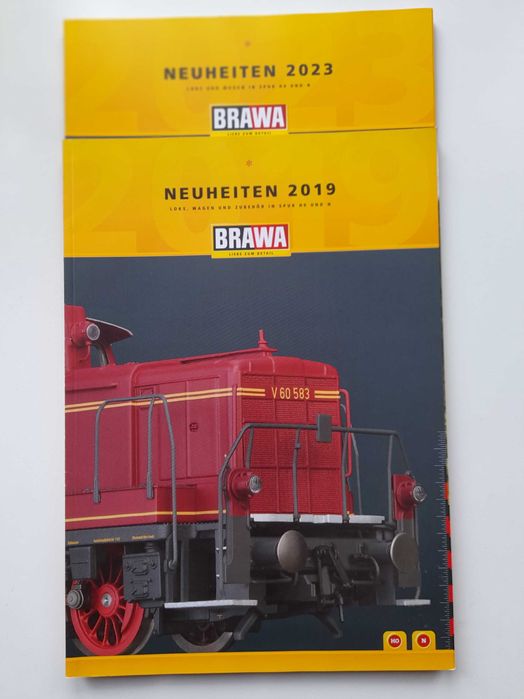 Brawa katalogi kolejek neuheiten '2019 '2023