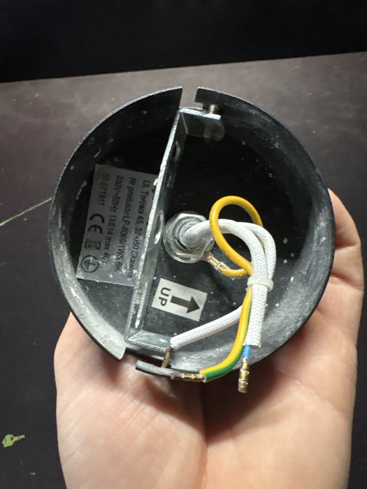 Kinkiet scienna/ swiatlo scienne boczne male