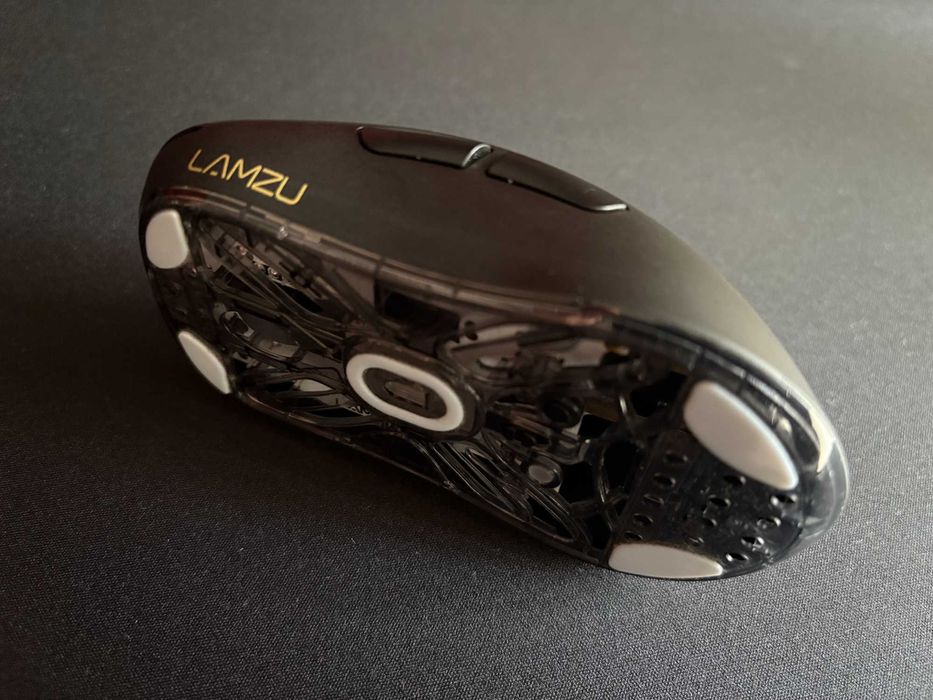 Rato Lamzu Atlantis Mini Charcoal Black c/ NOVO