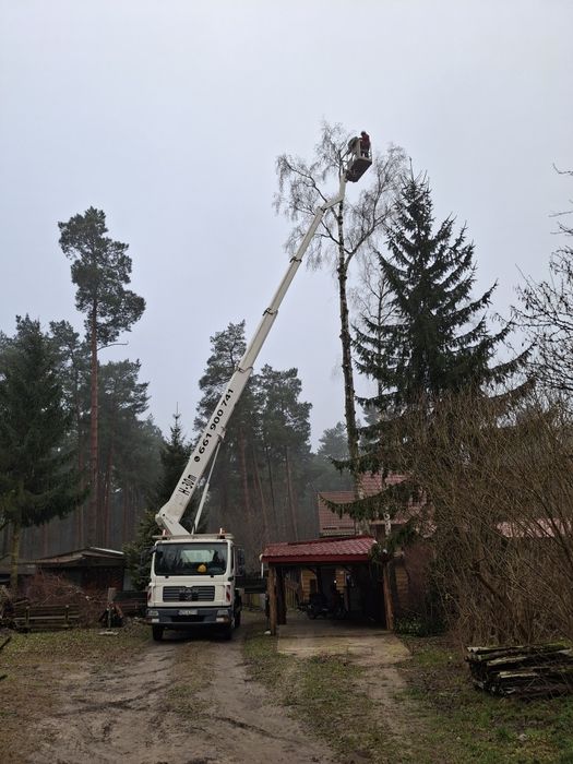 Usługi podnośnikiem koszowym do 30m