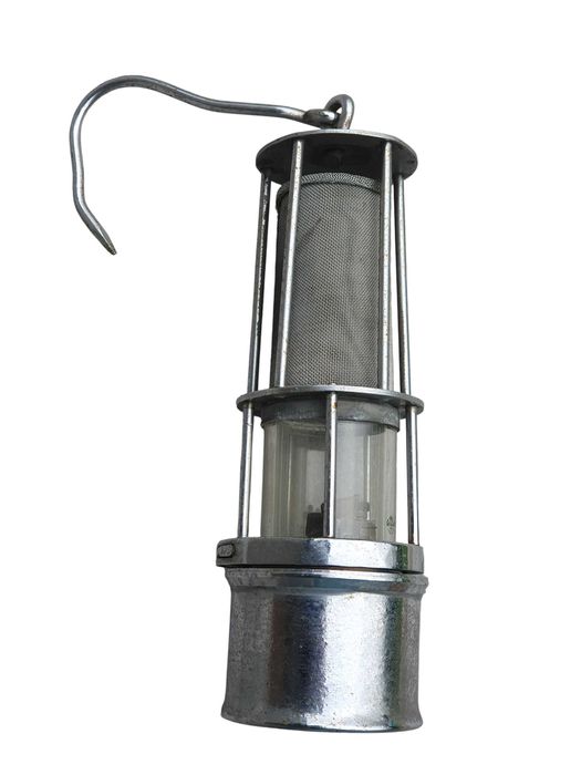 Stara powojenna lampa górnicza Simax Czechosłowacja antyk unikat