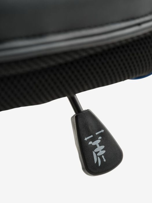 Fotel gamers’ choice niebieski