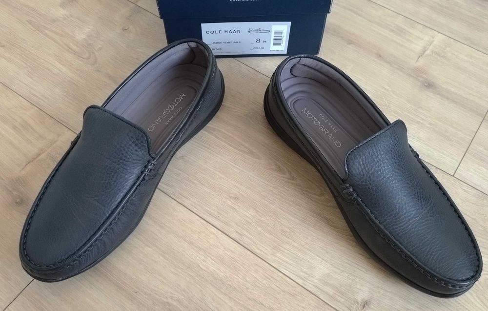 оригінал шкіряні туфлі-мокасини Cole Haan, р 41, нові