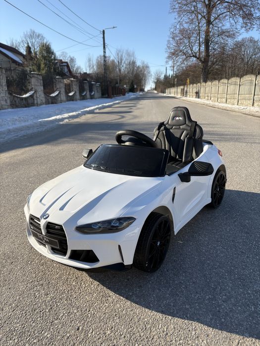 samochód na akumulator dla dzieci BMW M4 auto elektryczne pilot