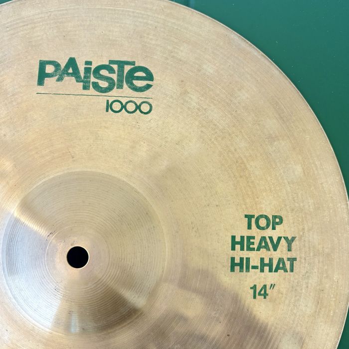 Paiste 1000 Heavy Hi-hats 14” de 1987