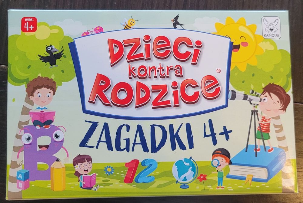 Dzieci kontra rodzice zagadki 4+