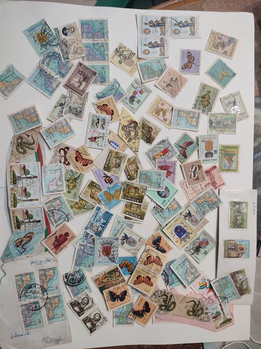 Lote 800 Selos das Ex-Colónias