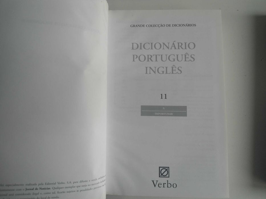 Dicionário Português - Inglês