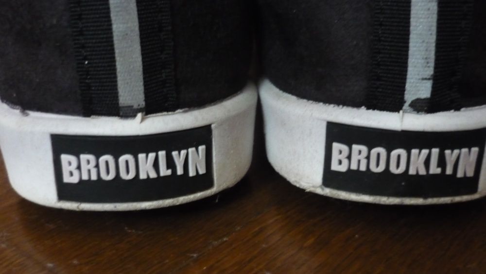 Кеды черные "Brooklyn" Nazo(Польша)