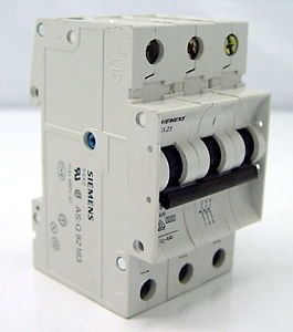 Siemens 3SX23 C50 3-biegunowy wyłącznik automatyczny 400V