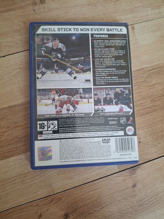 NHL 07 PS2 PlayStation 2 PAL - oryginalna gra EA Sports
