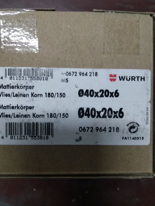 Шліфувальні головки WURTh