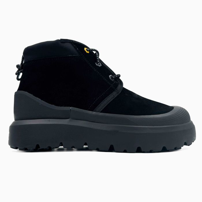 Уггі 36-45 UGG Neumel Hybrid Black premium натуральні замш і овчина