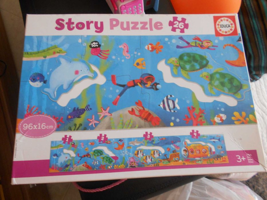 Jogos e Brinquedos Didaticos, Puzzles, Legos 3-6 anos