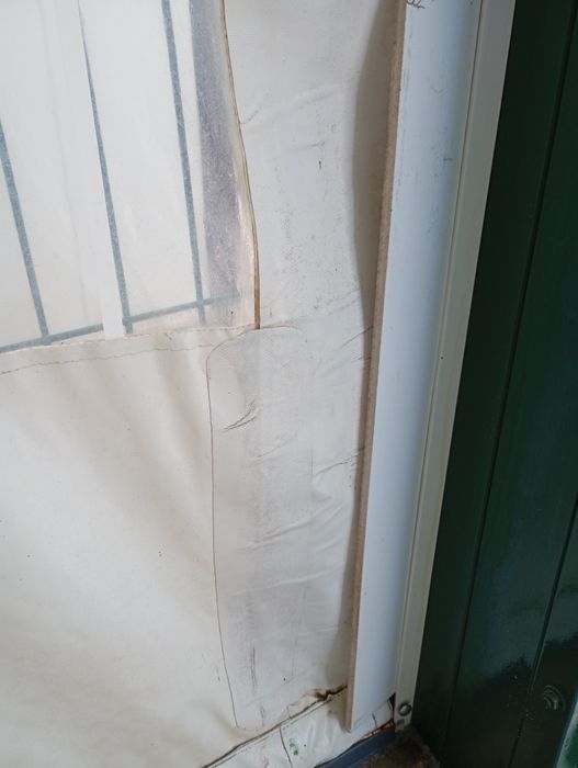 Toldo vertical Branco