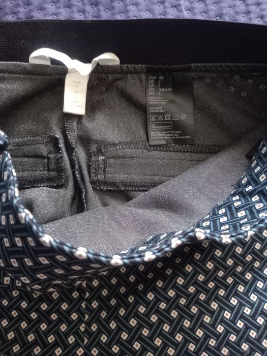 Spodnie casualowe H&M rozm 34
