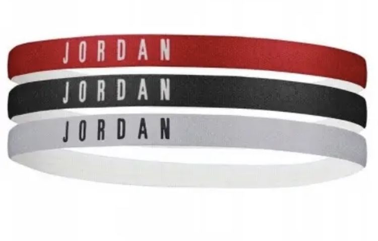 Еластичні пов'язки-гумки для волосся Nike Jordan Headbands