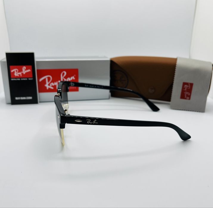 Солнцезащитные очки Ray Ban Clubmaster RB3016 Blue Gradient 51 стекло