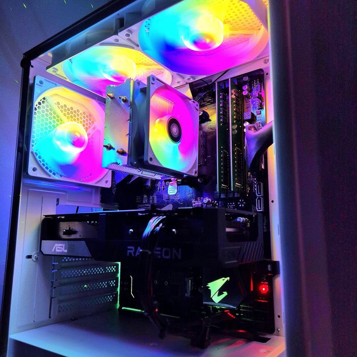 Komputer RX6600XT/Rtx3060ti/R5 5500/16gb ram/Gamingowy Okazja Gwarancj