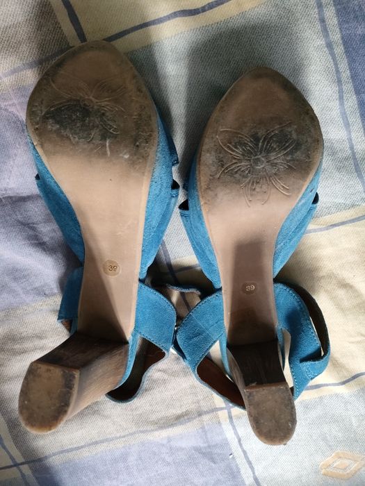 Sandálias  azuis
