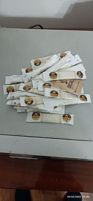 Açúcar saquetas individuais