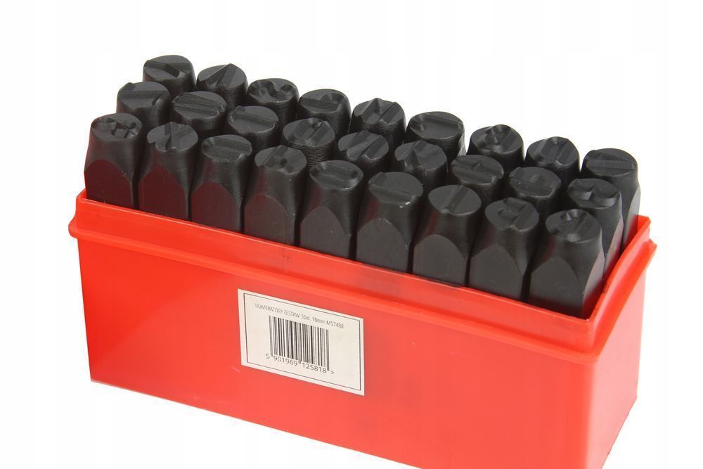 Znaczniki Numeratory 36 Litery Cyfry Numerator 10 Mm