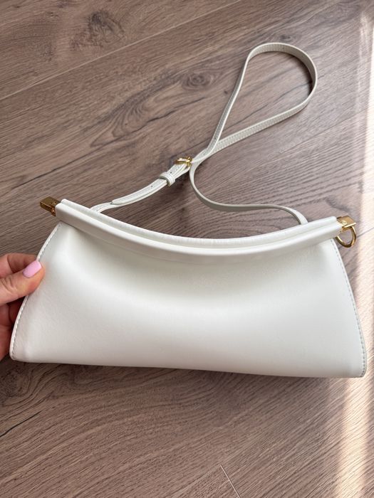 Runa bags шкіряна сумка біла