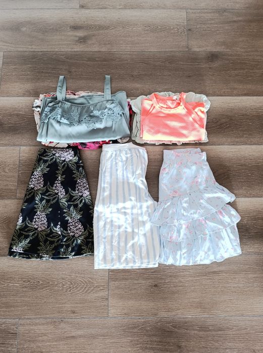 Paczka ubrań damskich S 7 szt. Vero Moda H&M Oasis