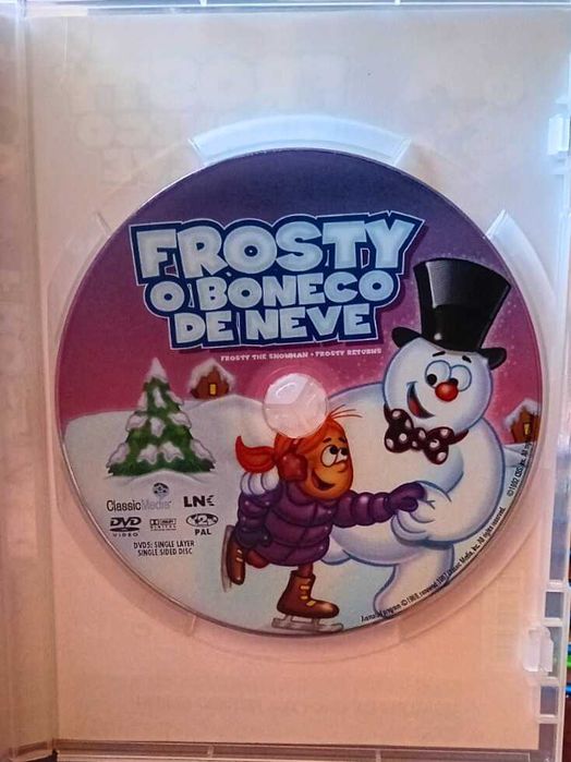 DVD - Frosty - O Boneco de Neve