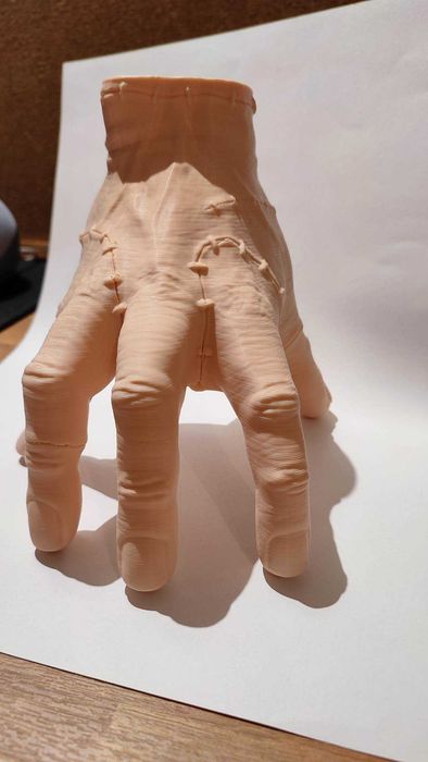 Wendesday hand para pintar ou decorar