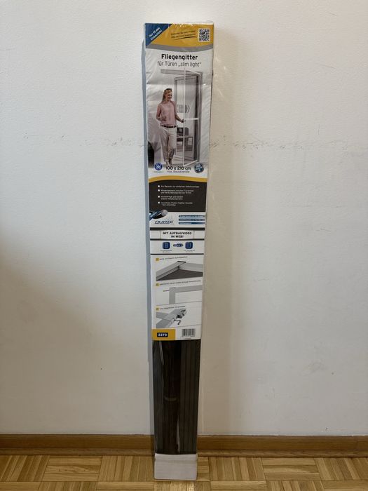 Moskitiera 100x210 ANTRACYT drzwi balkonowe