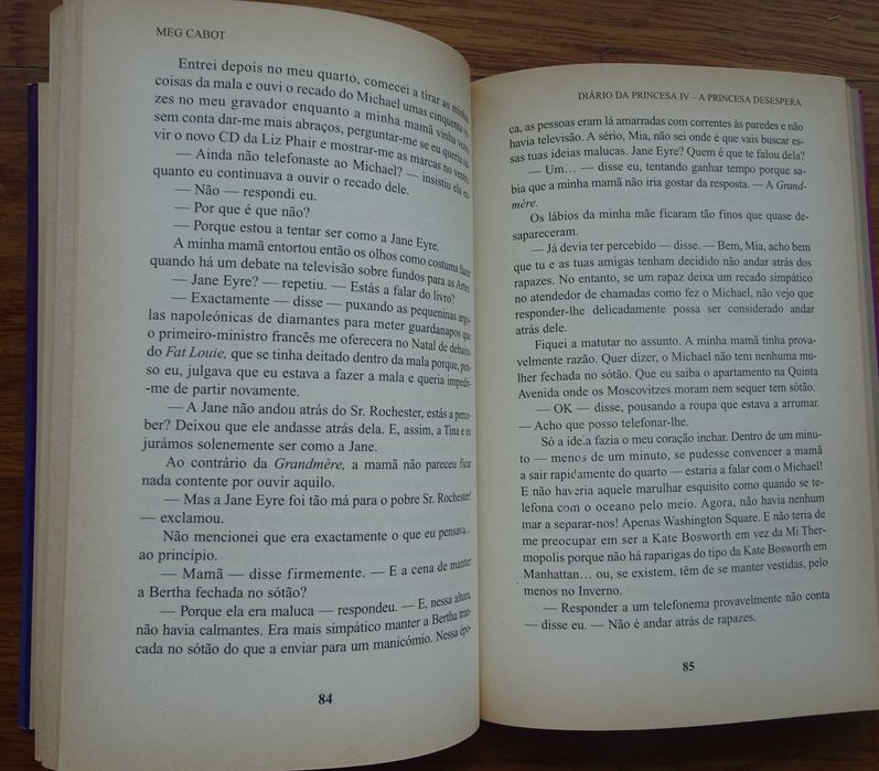 O Diário da Princesa IV (A Princesa Desesperada) de Meg Cabot
