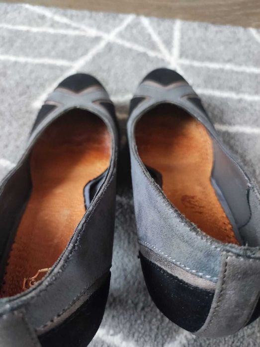 buty przejściowe na solidnym obcasie roz. 41
