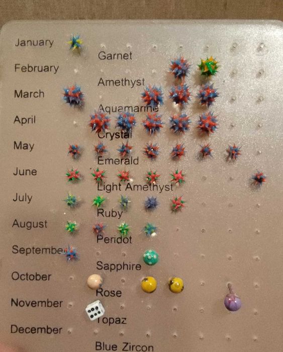 184 piercings nariz - novos - portes incluídos