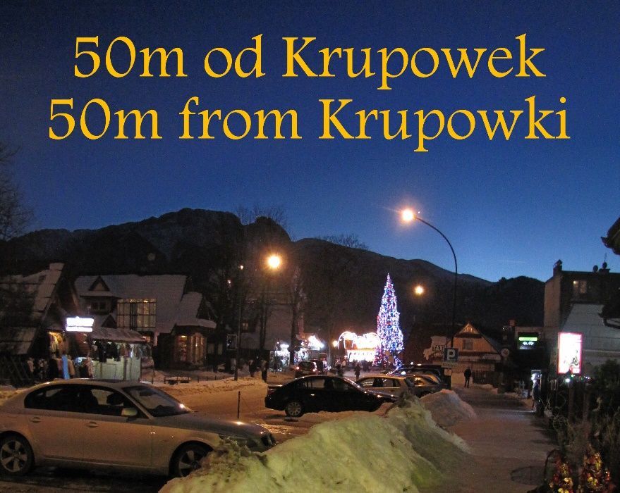 LAST od 21.01 Zakopane centrum Krupówki 50m noclegi apartament pokoje
