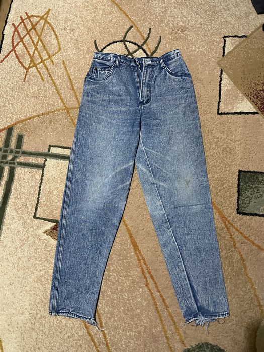 Джинси жіночі світло та темно сині