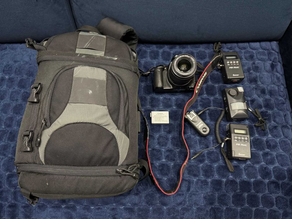 Lustrzanka Cyfrowa Aparat Canon EOS 550D + EF-S 18-55mm