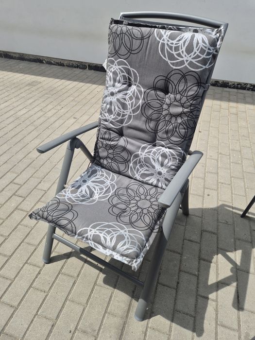 Komplet ogrodowy aluminiowy stół + 4 krzesła  TRANSPORT