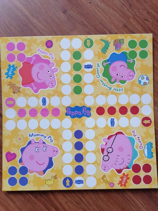 Gra planszowa - Świnka Peppa.