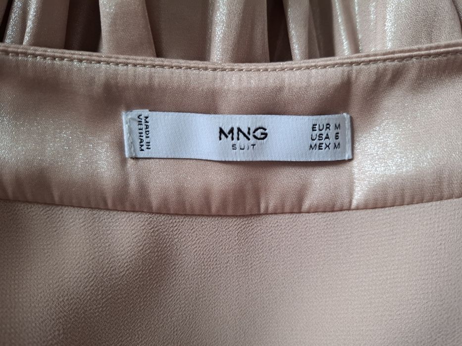 Letnia sukienka różowa MANGO r.M