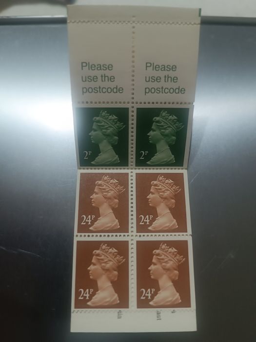 Selos ingleses carteira