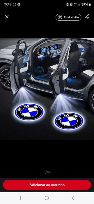 2 unidades de luz LED