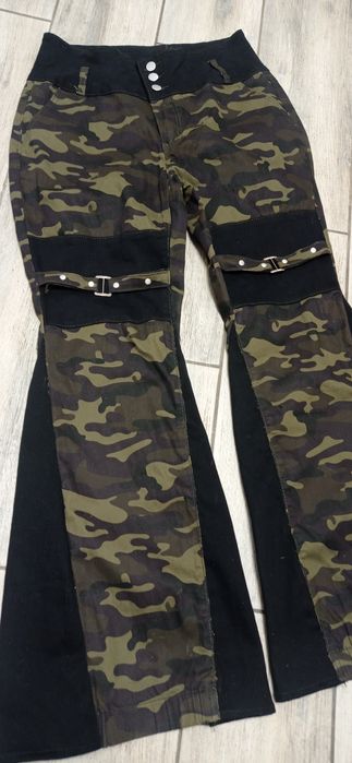 Штани кльош, кастом. (opium, y2k, rap, sk8)