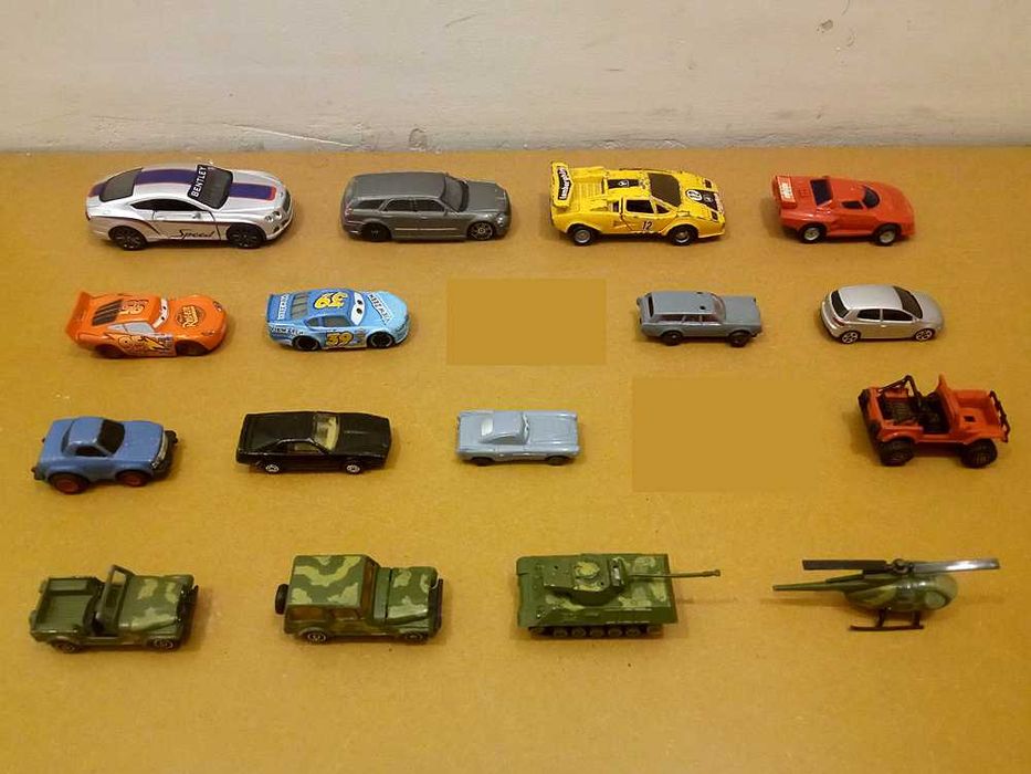 Carros Em Miniatura - Majorette, Matchbox, Hot Wheels e Guisval