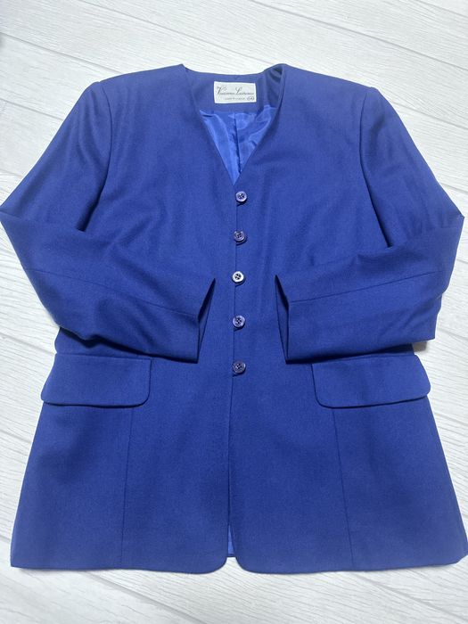 Синій жіночій піджак