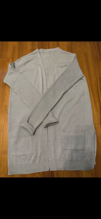 Kardigan ze srebrną nitką Moodo