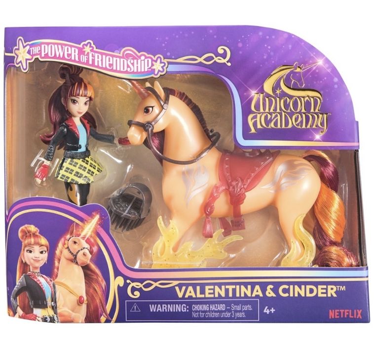 Unicorn academy Академія Єдинорогів Валентина Valentina and Cinder