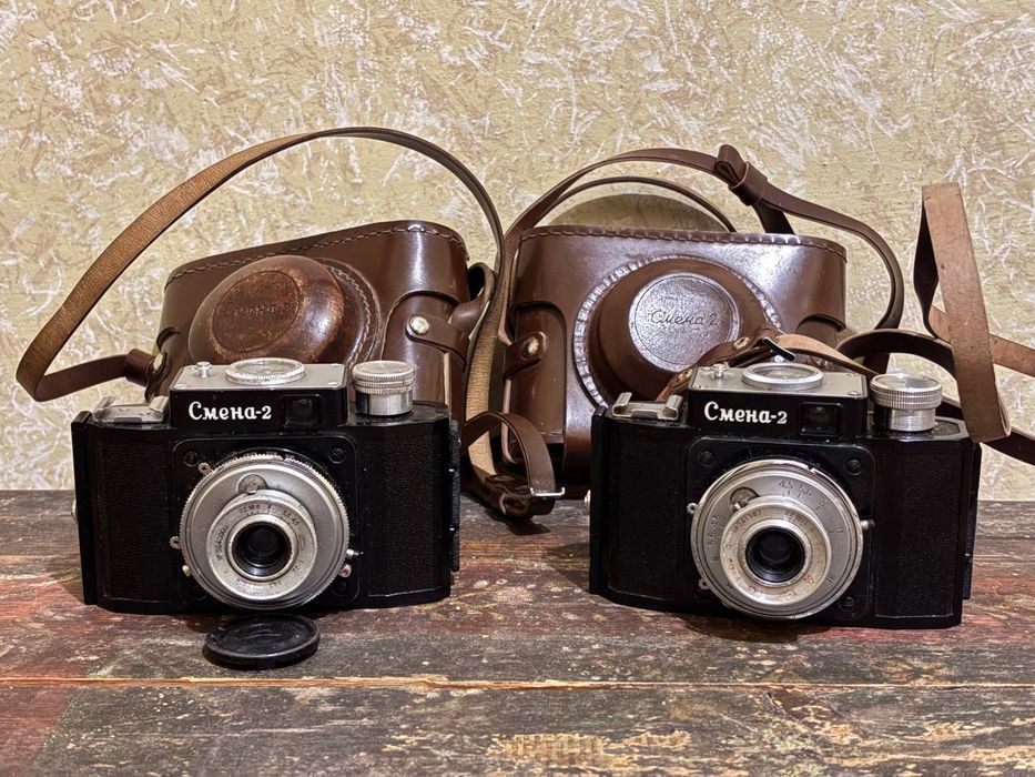 Плівковий Фотоапарат періоду ссср.,*Чайка 2,Смена 35.,Київ 30м.,Вега 2