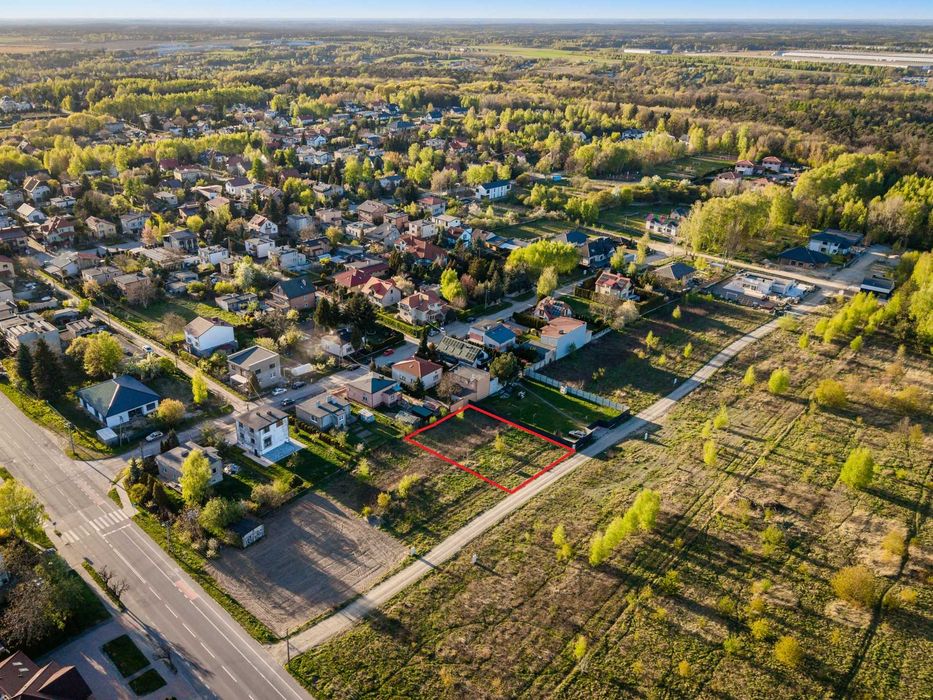 Na sprzedaż działka budowlana z WZ 1000 m²  Zgierz ul. Chotomskiej